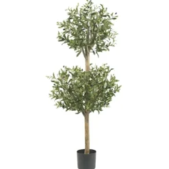 Double Ball Olive Tree Topiary-Kirkland's Home Outlet