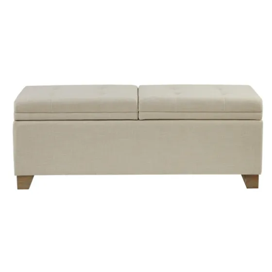 Double Opening Storage Bench-Kirkland's Home Discount