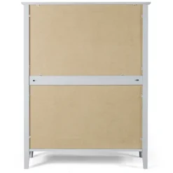 Dove Brazilian Pine Wood Five Drawer Chest-Kirkland's Home Best Sale