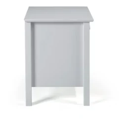 Dove Brazilian Pine Wood Nightstand-Kirkland's Home Discount