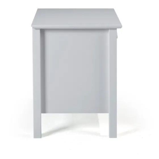 Dove Brazilian Pine Wood Nightstand-Kirkland's Home Discount