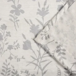 Dove Gray Floral 2-Pc. Curtain Panel Set, 84 In.-Kirkland's Home Best