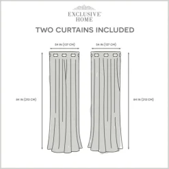 Dove Gray Floral 2-Pc. Curtain Panel Set, 84 In.-Kirkland's Home Best