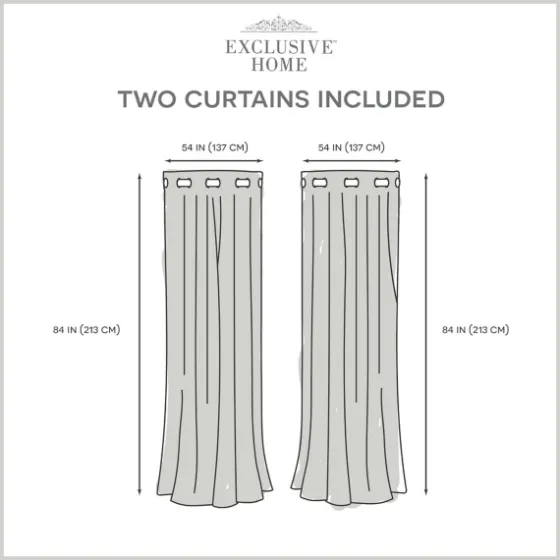 Dove Gray Floral 2-Pc. Curtain Panel Set, 84 In.-Kirkland's Home Best