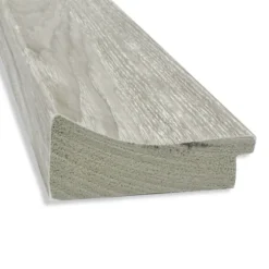 Dove Gray Scoop Frame Beveled Mirror, 42X30 In.-Kirkland's Home Discount