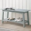 Dove Rustic Farmhouse Wood Bench-Kirkland's Home Discount