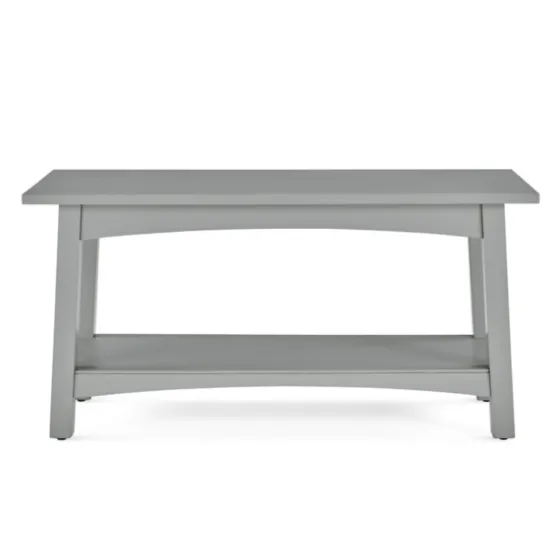 Dove Rustic Farmhouse Wood Bench-Kirkland's Home Discount