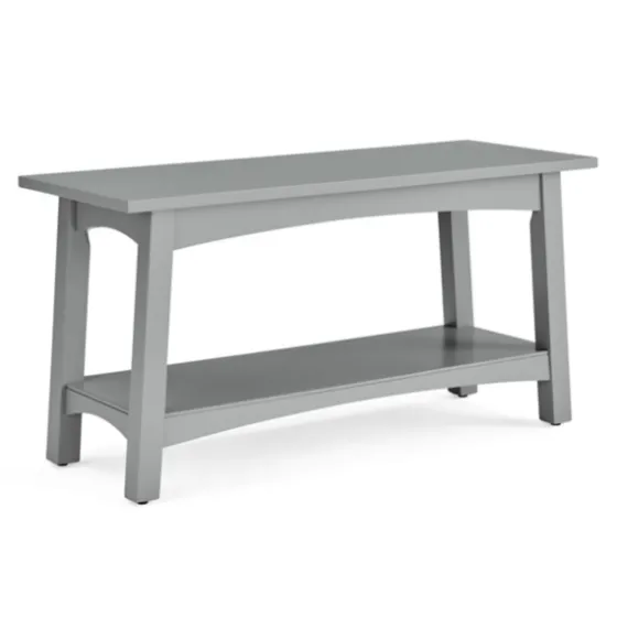 Dove Rustic Farmhouse Wood Bench-Kirkland's Home Discount