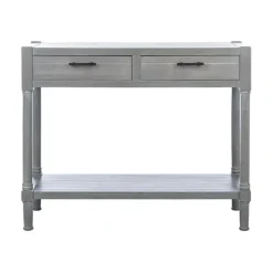 Dove Turned Leg Rustic Console Table-Kirkland's Home Discount