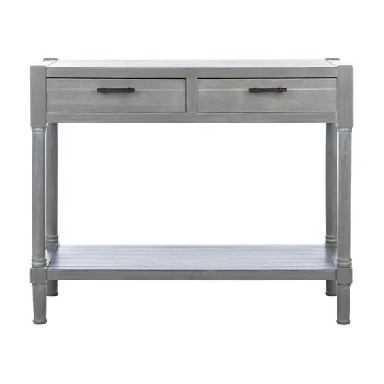 Dove Turned Leg Rustic Console Table-Kirkland's Home Discount