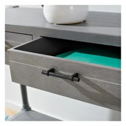 Dove Turned Leg Rustic Console Table-Kirkland's Home Discount