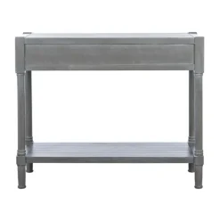 Dove Turned Leg Rustic Console Table-Kirkland's Home Discount