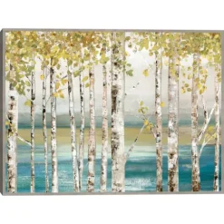 Down By The River Framed Canvas Art Print-Kirkland's Home Online