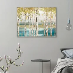 Down By The River Framed Canvas Art Print-Kirkland's Home Online