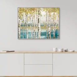 Down By The River Framed Canvas Art Print-Kirkland's Home Online