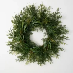 Draping Fern Wreath, 32 In.-Kirkland's Home Fashion