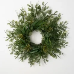 Draping Fern Wreath, 27 In.-Kirkland's Home Store