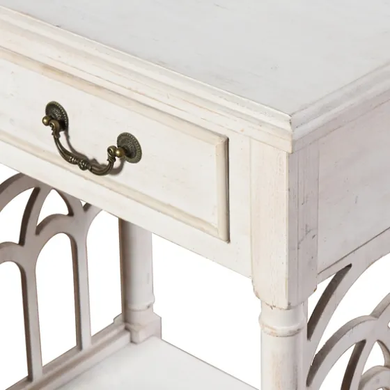 1-Drawer Cathedral Sides Accent Table-Kirkland's Home Best
