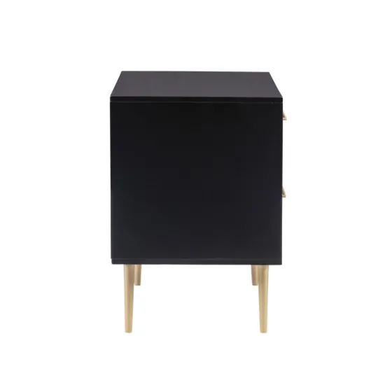 2-Drawer Nightstand With Gold Hardware-Kirkland's Home Flash Sale