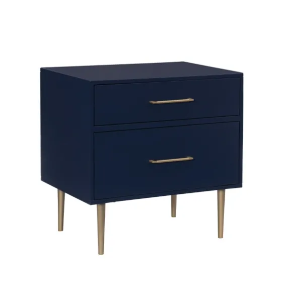 2-Drawer Nightstand With Gold Hardware-Kirkland's Home Sale