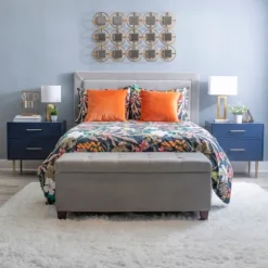 2-Drawer Nightstand With Gold Hardware-Kirkland's Home Sale