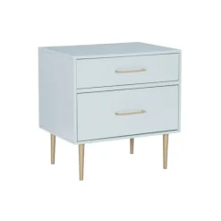 2-Drawer Nightstand With Gold Hardware-Kirkland's Home Best Sale