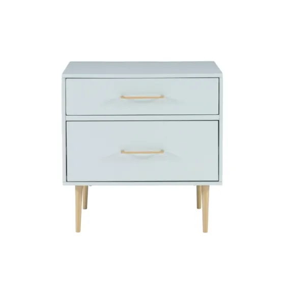 2-Drawer Nightstand With Gold Hardware-Kirkland's Home Best Sale