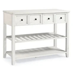 2-Drawer Solid Wood Console Table-Kirkland's Home Clearance