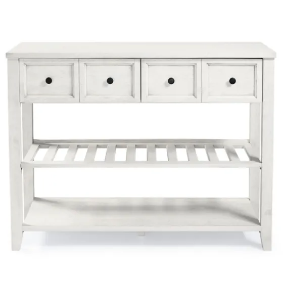 2-Drawer Solid Wood Console Table-Kirkland's Home Clearance