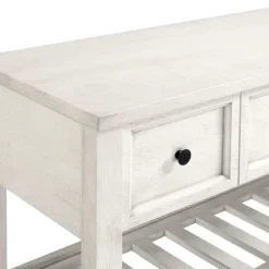 2-Drawer Solid Wood Console Table-Kirkland's Home Clearance