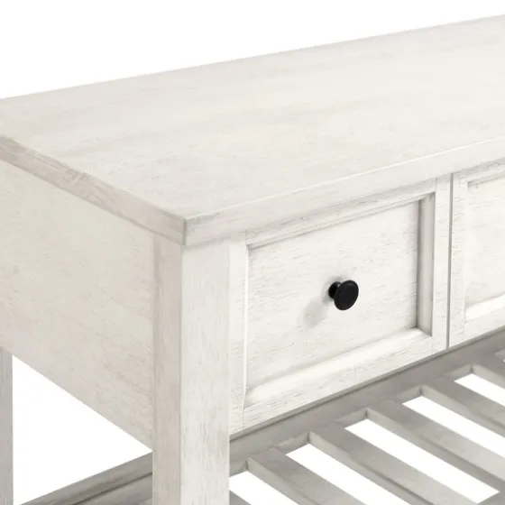 2-Drawer Solid Wood Console Table-Kirkland's Home Clearance