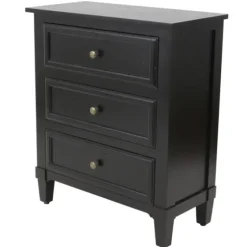 3-Drawer Wooden Accent Table-Kirkland's Home Sale
