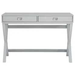 2-Drawer X-Frame Desk-Kirkland's Home Sale