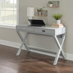 2-Drawer X-Frame Desk-Kirkland's Home Sale