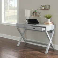 2-Drawer X-Frame Desk-Kirkland's Home Sale