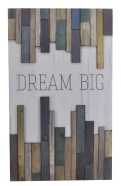 Dream Big Wood Slat Wall Plaque-Kirkland's Home Discount