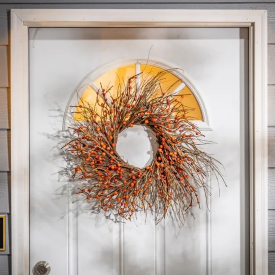 Dried Twig And Fall Berry Wreath-Kirkland's Home Shop