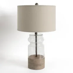 Driftwood And Glass Table Lamp-Kirkland's Home Cheap