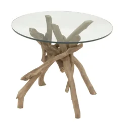 Driftwood Branch Base Accent Table-Kirkland's Home Flash Sale
