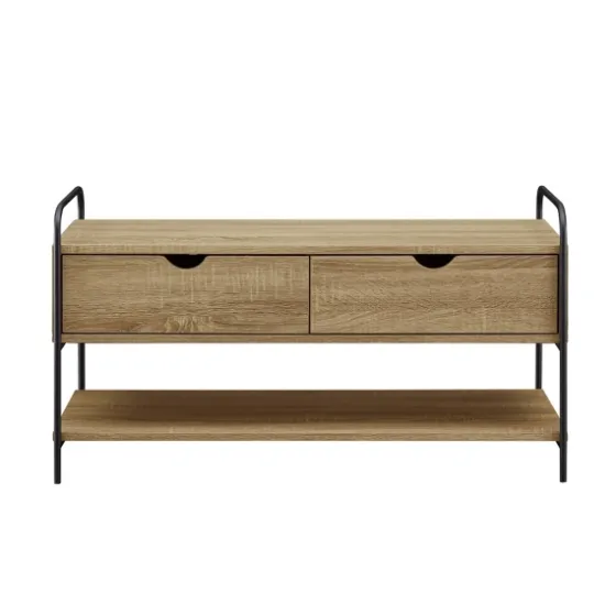 Driftwood Shannon 2-Drawer Storage Bench-Kirkland's Home Discount