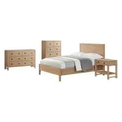 Duke Driftwood Pine 4-Pc. Queen Bedroom Set-Kirkland's Home Best