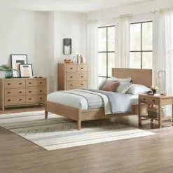 Duke Driftwood Pine 4-Pc. Queen Bedroom Set-Kirkland's Home Best