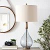 Dusty Gray Blue Nora Glass Table Lamp-Kirkland's Home Best Sale