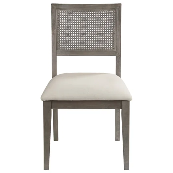 Dusty Gray Cane Back 2-Pc. Dining Chair Set-Kirkland's Home Discount