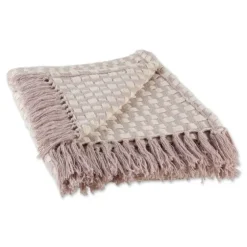 Dusty Lilac Urban Check Throw-Kirkland's Home Best Sale