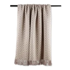 Dusty Lilac Urban Check Throw-Kirkland's Home Best Sale