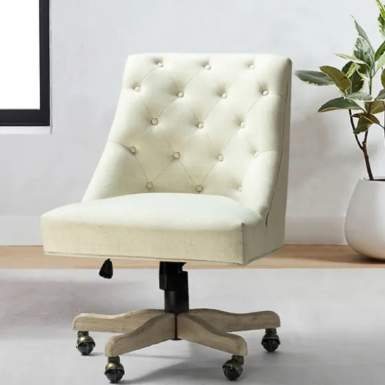 Dylan Upholstered Office Chair-Kirkland's Home Shop