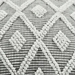 Earl Gray Diamond Knot Tufted Throw Pillow-Kirkland's Home Cheap