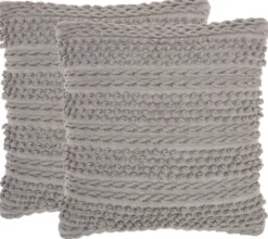 Earl Woven Stripes Throw Pillows, Set Of 2-Kirkland's Home Best