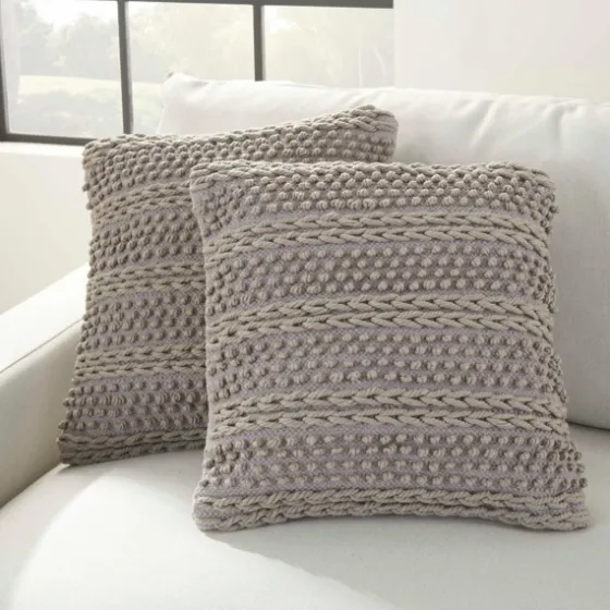 Earl Woven Stripes Throw Pillows, Set Of 2-Kirkland's Home Best